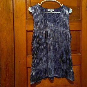 Jennifer Lopez Purple/Blue Shimmer Tank